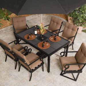Touvella Tile Top Dining Set