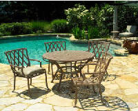 Amalfi Cast Aluminum Dining Set