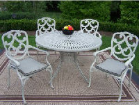 Pacific Cast Aluminum Dining Set