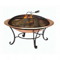 Round Copper Fire Pit