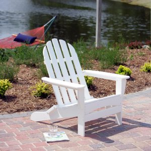 Recycled Plastic Curved Back Adirondack Chair