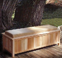 Governess Storage Bench with Personalized Option
