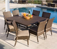 Vento All-Weather Wicker Dining Set