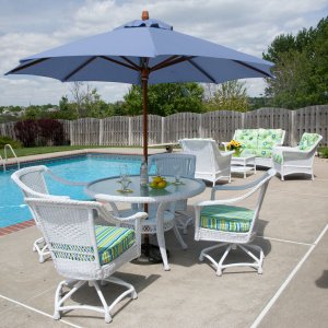 Solana All Weather Wicker Dining Set