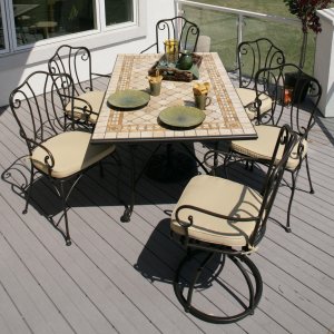 Alfresco Home Manchego Grand Dining Set